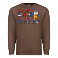Chestnut i'm not drunk i'm patriotic zillion Premium Sweatshirt - Zillion Design Studio