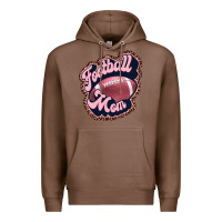 Chestnut football mom Premium Hoodie - JahusDesignShop