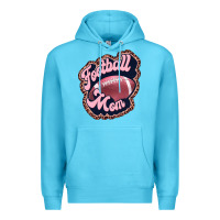 Ocean Blue football mom Premium Hoodie - JahusDesignShop