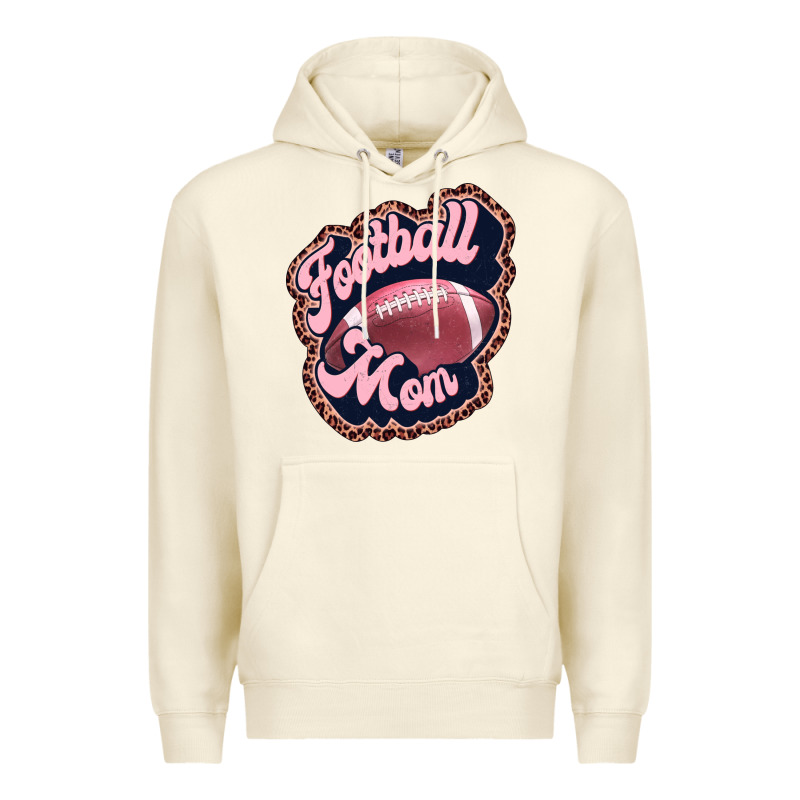 Football Mom Premium Hoodie by JahusDesignShop | Teevron
