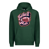 Sports Green football mom Premium Hoodie - JahusDesignShop
