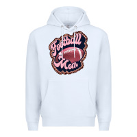 White football mom Premium Hoodie - JahusDesignShop