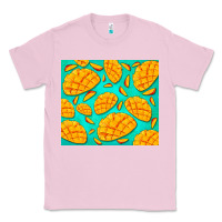 Bubblegum Pink mango Classic Tee - BarkalooDesign
