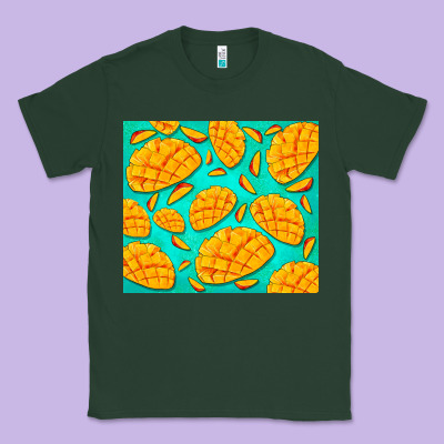 Mango Classic Tee Designed By Barkaloodesign