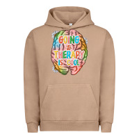 Pigment Burro going to therapy is cool Urban Hoodie - NancyCooperArtShop