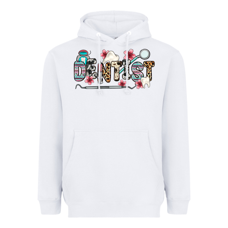 Dentist Heavyweight Hoodie by Zillion Design Studio | Teevron