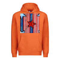 Carrot 4th of july stars and stripes seamless pattern Premium Hoodie - BundleAndBundleShop