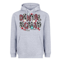 Heather Grey dental squad Heavyweight Hoodie - Zillion Design Studio