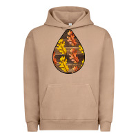 Pigment Burro Fall Teardrop Urban Hoodie - LillyAllenDesigns