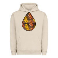 Pigment French Oak Fall Teardrop Urban Hoodie - LillyAllenDesigns