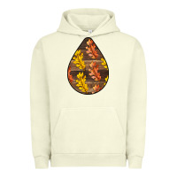 Pigment Pistachio Fall Teardrop Urban Hoodie - LillyAllenDesigns