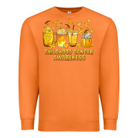 Carrot Childhood Cancer Awareness Coffee Cups Premium Sweatshirt - texasbilliewilder