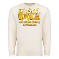 Sandshell Childhood Cancer Awareness Coffee Cups Premium Sweatshirt - texasbilliewilder