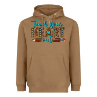 Toasted Coconut teach your heart out Heavyweight Hoodie - texasbilliewilder