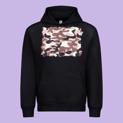 Milky Camouflage Urban Hoodie Designed By Barkaloodesign