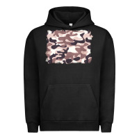Pigment Black milky camouflage Urban Hoodie - BarkalooDesign