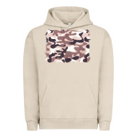 Pigment French Oak milky camouflage Urban Hoodie - BarkalooDesign