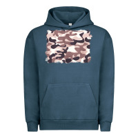 Pigment Midnight Navy milky camouflage Urban Hoodie - BarkalooDesign