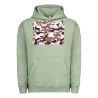 Pigment Oil Green milky camouflage Urban Hoodie - BarkalooDesign