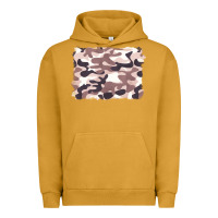 Pigment Peanut Butter milky camouflage Urban Hoodie - BarkalooDesign