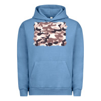 Pigment Pebble Blue milky camouflage Urban Hoodie - BarkalooDesign