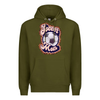 Army Green soccer mom Premium Hoodie - JahusDesignShop