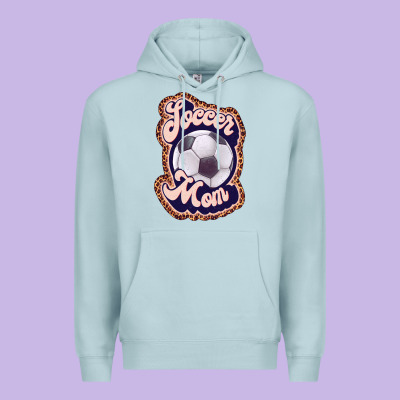 Soccer Mom Premium Hoodie Designed By Jahusdesignshop