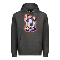 Charcoal Heather soccer mom Premium Hoodie - JahusDesignShop