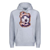 Heather Grey soccer mom Premium Hoodie - JahusDesignShop