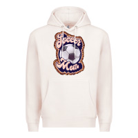 Pale Pink soccer mom Premium Hoodie - JahusDesignShop