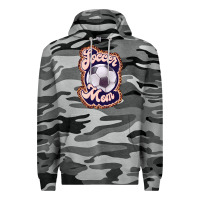 Slate Camo soccer mom Premium Hoodie - JahusDesignShop
