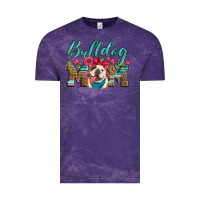 Cloud Purple english bulldog mom Vintage Tee - Artiststas