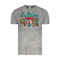 Cloud Rock english bulldog mom Vintage Tee - Artiststas