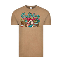 Vintage Coffee english bulldog mom Vintage Tee - Artiststas