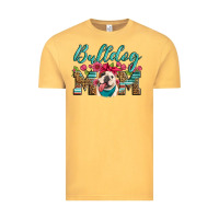 Vintage Mustard english bulldog mom Vintage Tee - Artiststas