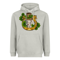 Moon Dust st patricks day goat horseshoe shamrock Heavyweight Hoodie - RanaPortraitStore