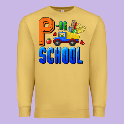 P Re School Premium Sweatshirt Designed By Ranaportraitstore