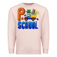 Pale Pink p re school Premium Sweatshirt - RanaPortraitStore
