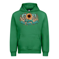 Emerald god is good all the time Urban Hoodie - NancyCooperArtShop