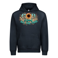Navy god is good all the time Urban Hoodie - NancyCooperArtShop