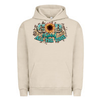 Pigment French Oak god is good all the time Urban Hoodie - NancyCooperArtShop