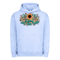 Pigment Grape Ice god is good all the time Urban Hoodie - NancyCooperArtShop