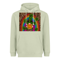 Matcha st patricks day gnomes shamrock rainwow Heavyweight Hoodie - RanaPortraitStore