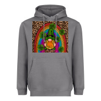 Storm st patricks day gnomes shamrock rainwow Heavyweight Hoodie - RanaPortraitStore