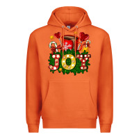 Carrot christmas joy coffee and candies Premium Hoodie - AdoDesignShop