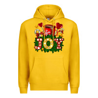 Lemon christmas joy coffee and candies Premium Hoodie - AdoDesignShop