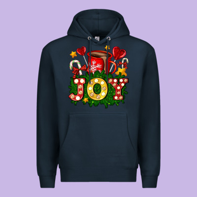 Christmas Joy Coffee And Candies Premium Hoodie Designed By Adodesignshop