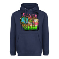 Navy teacher assistant Heavyweight Hoodie - texasbilliewilder