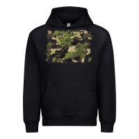 Foreset Green camouflage background Urban Hoodie - BarkalooDesign