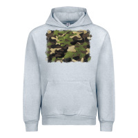 Heather Grey camouflage background Urban Hoodie - BarkalooDesign